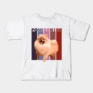 Pomeranian dog Kids T-Shirt